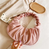 Women's Summer Pleated Cloud Bag Shoulder Handbag