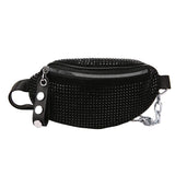 Summer Rhinestone Waist Bag for Women