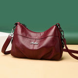Summer Women PU Leather Crossbody Bags Large Capacity Tote Bags