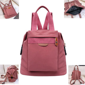 Teenage Girl Backpack Nylon Waterproof College Bagpack