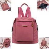 Teenage Girl Backpack Nylon Waterproof College Bagpack