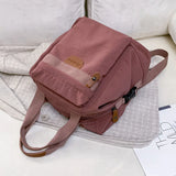 Teenage Girl Backpack Nylon Waterproof College Bagpack