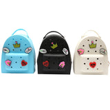 Summer Silicone Backpacks Candy Waterproof PVC School Bags