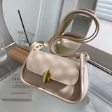 Summer Women's Shoulder Bag Vintage Solid All-match Crossbody Bags
