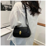 Summer Women's Shoulder Bag Vintage Solid All-match Crossbody Bags