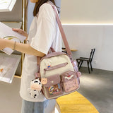 Summer Small Backpack Bag Women Children's School Bags for Teenagers Female Ins