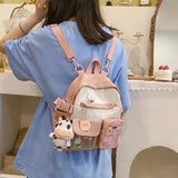 Summer Small Backpack Bag Women Children's School Bags for Teenagers Female Ins