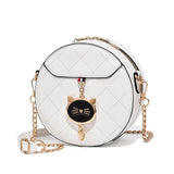 Summer Small Bag Female Round Female Bag Shoulder Round Cake Bag Portable Mini M