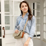 Small Canvas Shoulder Bag Women Mini Messenger Travel Purses Handbags