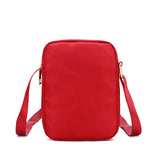 Summer Small Shoulderbag Women Girl Nylon Crossbody Bag Lightweight Phone Wallet