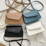 Summer Small Square Handbags For Women Solid Female Shoulder Bag High Ladies Cro