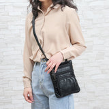 Summer Small Bag Soft Wash PU Leather Handbags Women Shoulder Bags High Ladies H