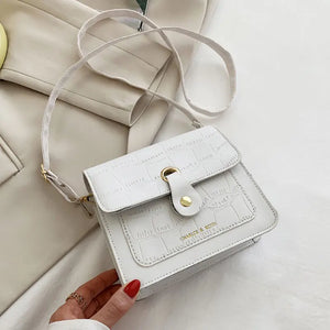 Summer Square Handbags For Women Versatile Shoulder Bag Animal Prints