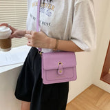 Summer Square Handbags For Women Versatile Shoulder Bag Animal Prints