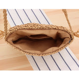 Summer Straw Beach Bag Tassel Rattan Woven Handbag Vacation Shoulder Crossbody