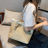 Summer Straw Woven Bag Female Leisure Wild Large Capacity Vacation