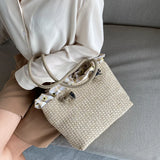 Summer Straw Woven Bag Female Leisure Wild Large Capacity Vacation