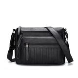 Soft Leather Purses And Handbags Women Shoulder Crossbody Bags High Capacity