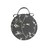 Summer Sweet Lace Round Handbags High PU Leather Women Crossbody Bags