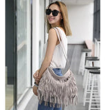 Summer Tassel Handbags High Leather Crossbody