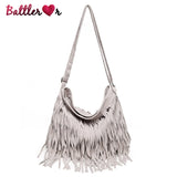 Summer Tassel Handbags High Leather Crossbody