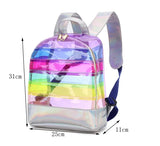 Summer Transparent Bags for Women Backpack Children Shoulder Bags