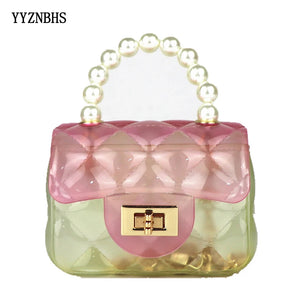 Summer Transparent Jelly Bag Crossbody Bags For Women