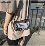 Summer Transparent Jelly Mini Bag Small Shoulder Messenger