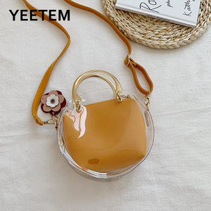 Summer Transparent Mother And Child Bag All-match Shoulder Bag Diagonal Bag