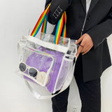 Summer Transparent PVC Swimming Bag for Women