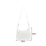 Summer Transparent Pink Shoulder Bag