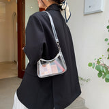 Summer Transparent Pink Shoulder Bag