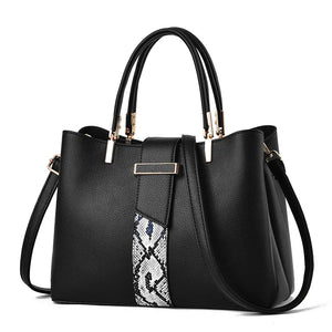 Summer Handbag Female Lady Snake Print Messenger Bag Female Temperament