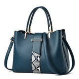 Summer Handbag Female Lady Snake Print Messenger Bag Female Temperament