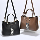 Summer Handbag Female Lady Snake Print Messenger Bag Female Temperament