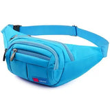 Waterproof Fruit Green Sports Waist Pack Adjustable Belt Strap