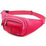 Waterproof Fruit Green Sports Waist Pack Adjustable Belt Strap