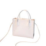 Summer Crocodile Pattern Small Handbag Crossbody Bag for Women