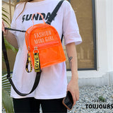 Transparent Candy Backpack for Women Girls School
