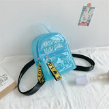 Transparent Candy Backpack for Women Girls School