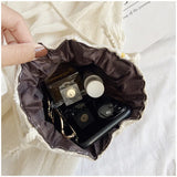 Women Flower Shoulder Crossbody Bag Small Beach Messenger Handbag Straw Purse