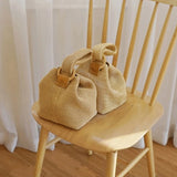 Women Straw Beach Bag Rattan Handbag Summer Tote Bag