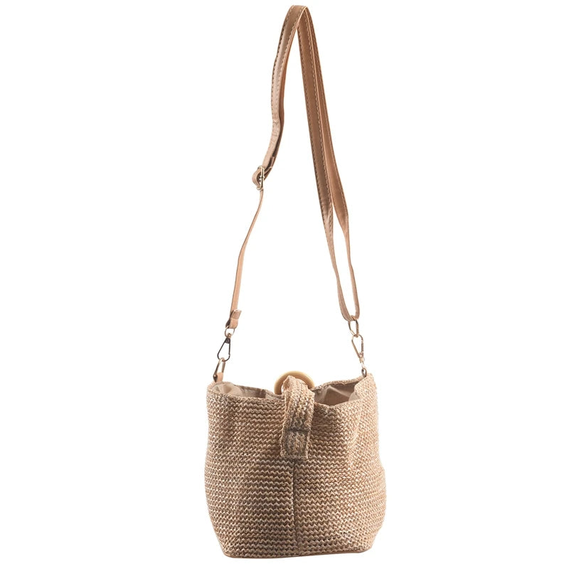 Summer Women Handbag Straw Bags Ladies Beach Straw Bag Female Rattan Bag