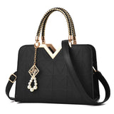 Summer Women Handbags Solid Female Shoulder Bags Girls Zipper Casual Leather Lad