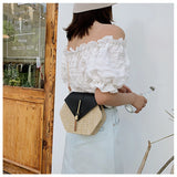 Summer Women Straw Handbags Beach Bohemia Small Messenger Bag
