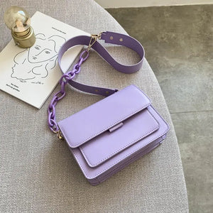 Summer Chain Shoulder Bag Small Square Bag Handbags