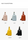 Summer Women's Chest Pack Bag Hip Hop Banana Belt Bag Mini High Crossbody Bags