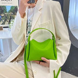 Summer Women's Shoulder Bag Pu Leather Casual Solid Handbag