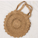Summer Woven Straw Shoulder Bag Large Capacity Handbag