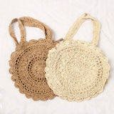 Summer Woven Straw Shoulder Bag Large Capacity Handbag